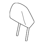 64061AN00ASP - : Headrest for Subaru: Legacy, Outback Image