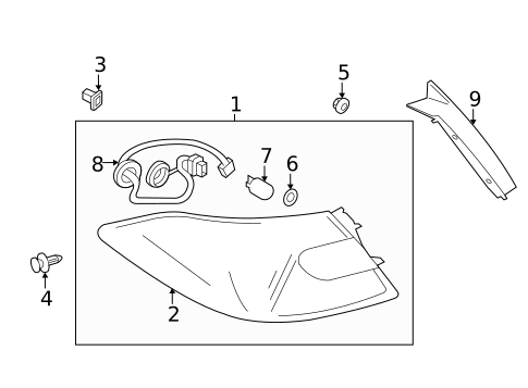 Tail Lamps for 2014 INFINITI Q70 #1