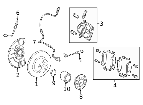Anti-Lock Brakes for 2016 Mercedes-Benz E63 AMG S #1