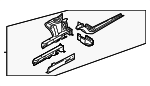 41007426416 - Body: Apron/Rail Assembly for Mini Image