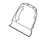 52107280654 - Body: Seat Back Panel for BMW: 640i, 640i Gran Coupe, 640i xDrive, 640i xDrive Gran Coupe, 650i, 650i Gran Coupe, 650i xDrive, 650i xDrive Gran Coupe, M6, M6 Gran Coupe Image