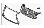 5310050501 - Body: Grille Assembly for Lexus: LS460, LS600h Image