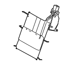 C2C22216 - Body: Latch Cover for Jaguar Image