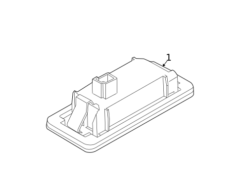 License Lamps for 2017 BMW 340i GT xDrive #0