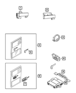 7QG13DX9AA - : Transmitter for Mopar Image
