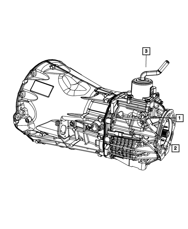 6104006AA - NSG370; 6-Speed; Manual Transmission: Torx Socket Head Bolt for Mopar Image