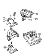 4792943AA - : Exhaust Manifold for Mopar Image