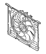 17425A18809 - Cooling System: Fan Assembly for BMW Image