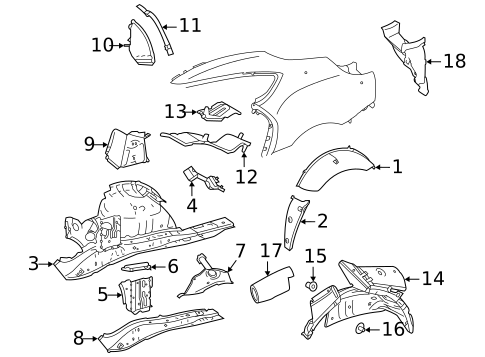 Inner Structure for 2023 Toyota GR Supra #0