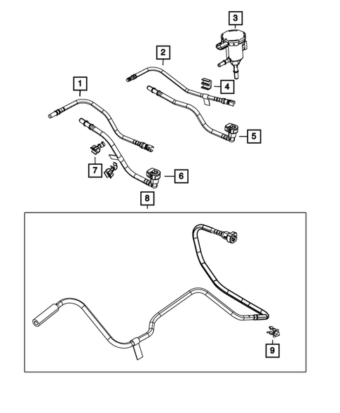 Emission Harness for 2017 Jeep Wrangler #0