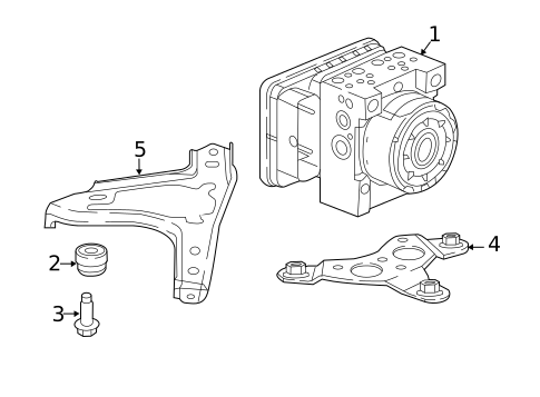 ABS Components for 2019 Honda Ridgeline #0