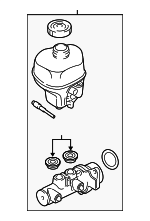 68398157AA - Brakes: Brake Master Cylinder for Mopar Image