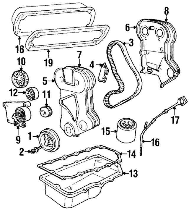4667985 - Engine: Engine Valve Cover Gasket for Mopar Image