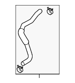 254123W000 - : Lower Hose for Kia: Sportage Image