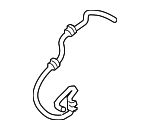 254513W050 - Cooling System: Overflow Hose for Kia: Sportage Image