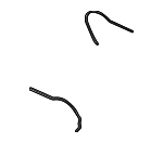 MD304945 - Engine: Upper Timing Cover Upper Seal for Mitsubishi: Eclipse, Endeavor, Galant, Montero, Montero Sport, Outlander Image