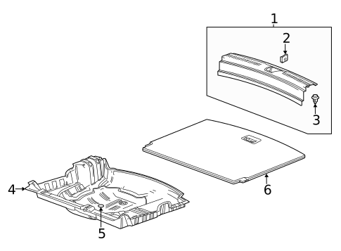 Interior Trim - Rear Body for 2025 Chevrolet Trailblazer #0