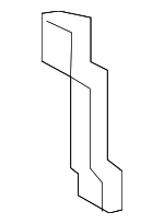 86634F6100 - Body: Impact Bar Upper Bracket for Kia: Cadenza Image