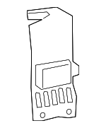 95811G0000 - : Blind Spot Radar - Driver's Side (LH) for Kia: Cadenza Image