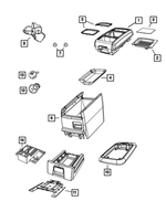 68067957AA - : Electrical Connector for Chrysler: Town &amp; Country | Dodge: Grand Caravan Image