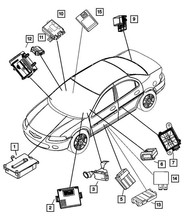 5159191AB - Electrical: Anti-lock Brakes Module for Mopar Image image