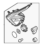 92101P1080 - : Headlamp Assembly for Kia Image