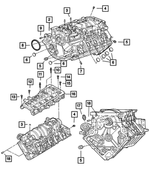 68002247AA - : Short Block for Mopar Image