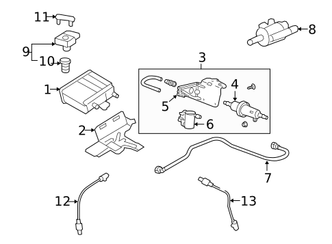 Sensors for 2008 Chevrolet Tahoe #2