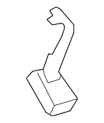 41007481830 - Body: Baffle for BMW: 330e, 330e xDrive, 330i, 330i xDrive, 430i, 430i xDrive, M3, M340i, M340i xDrive, M4, M440i, M440i xDrive Image