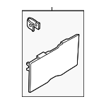 ML3Z18266A20AA - Body: Door Trim Molding for Ford Image