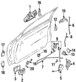 805340P000 - : Rod Support for Nissan: Altima Image