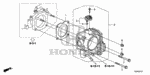 16400RN0A01 - Engine: THROTTLE BODY, ELECTRONIC CONTROL (GMC1E) for Honda Image