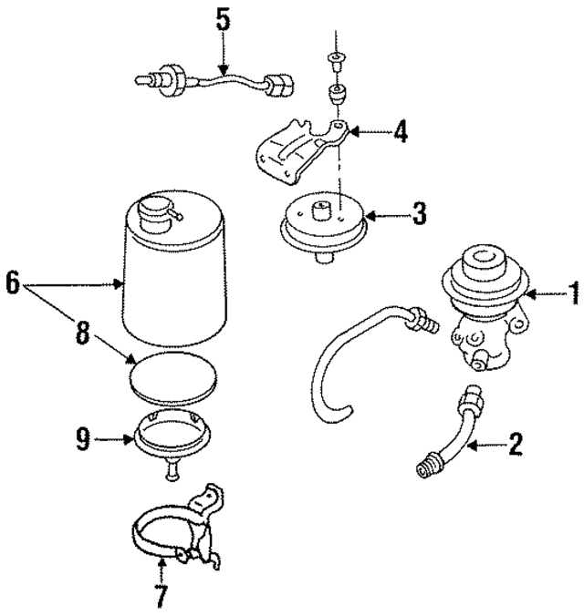 14710D3302 - : Egr Valve for Nissan Image