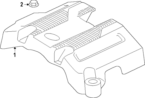 Engine Appearance Cover for 2025 Ford F-150 #0