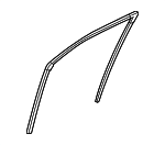 72275TL2A01 - : 2009-2014 Acura TSX - Channel, L Front Door Run for Acura: TSX Image