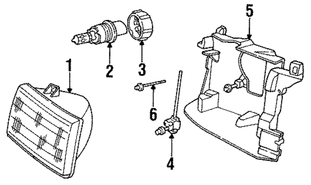 4451731 - Electrical: Lens &amp; Housing for Mopar Image