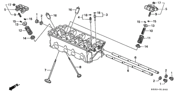 Valve - Rocker Arm (DOHC VTEC) for 2000 Honda Civic #0