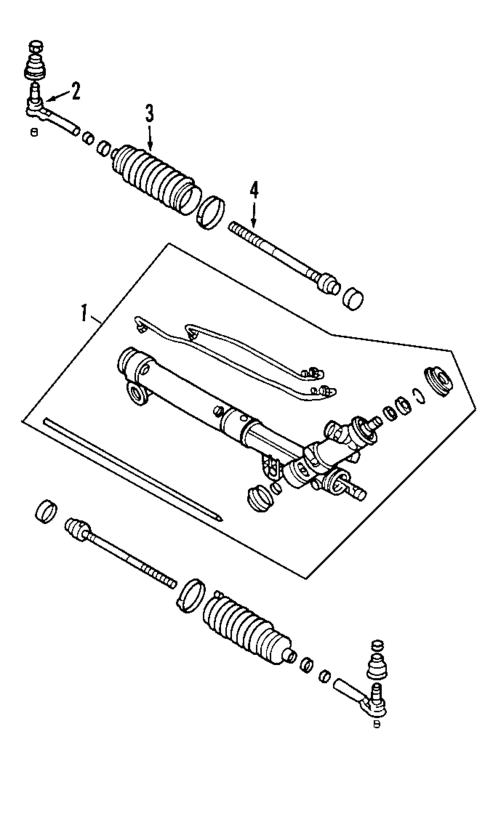 Steering Gear & Linkage for 2005 Pontiac Grand Prix #1