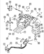 R2118793AD - Automatic Transmission 4 Speed: Valve Body Assembly for Mopar Image