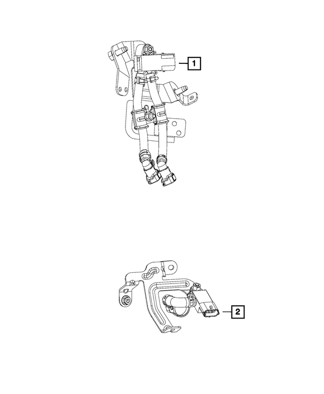 5146806AD - Electrical: Oil Vapor Pressure Sensor Sensor for Mopar Image