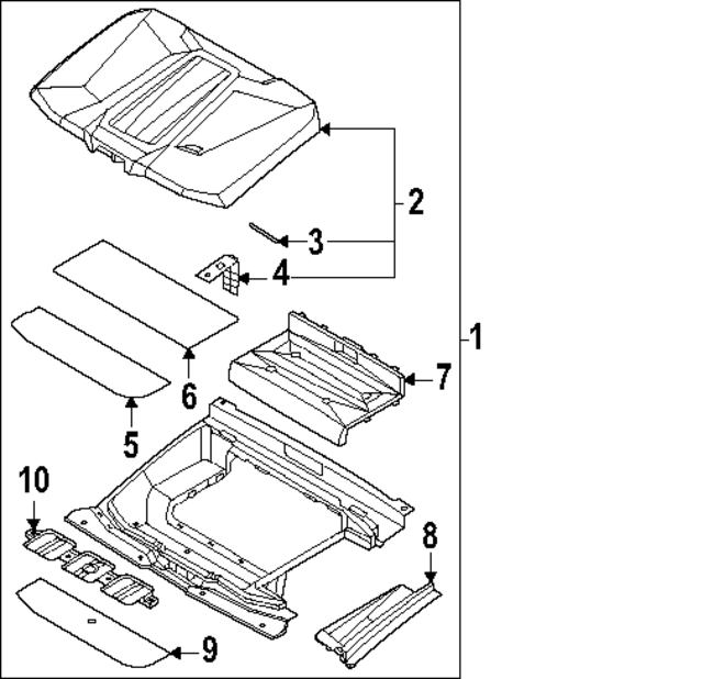 86740PI100 - : Cover for Hyundai Image