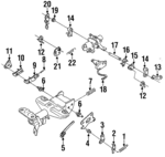 1990-1993 Toyota Celica - Plate