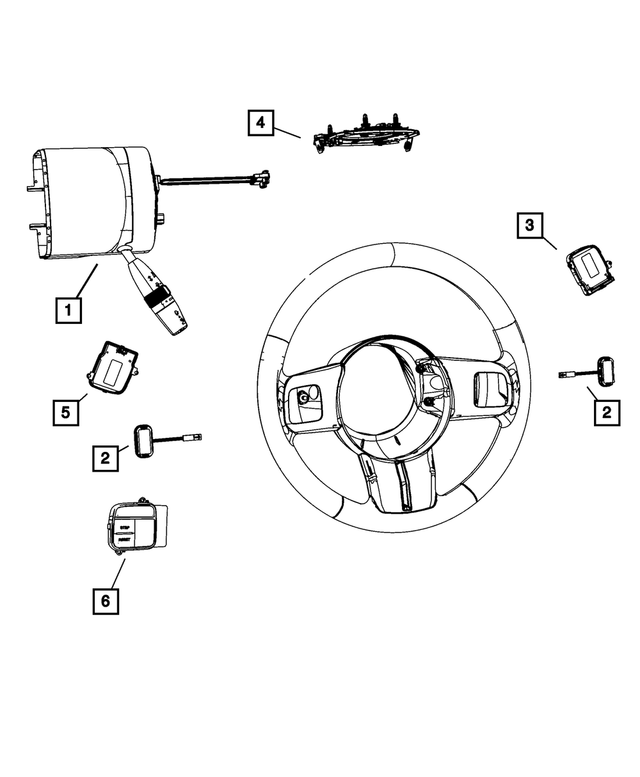 56046495AB - Electrical: Evic Switch for Mopar Image