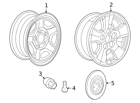 Wheels for 2011 Ram Dakota #0