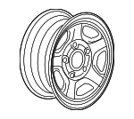YG95S4AAA - Suspension: Wheel, Steel for Ram: Dakota Image