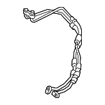 64539342891 - HVAC: Rear AC Tube for BMW: 530e, 530e xDrive Image