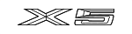 51148402675 - Body: Nameplate for BMW: X5 Image