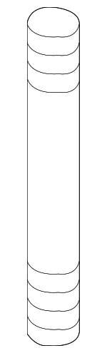 MD171367 - Engine: Front Mount Bracket Stud for Mitsubishi: Outlander Sport Image