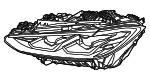 63118084889 - Electrical: Lens &amp; Housing for BMW Image