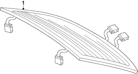 Glass - Lift Gate for 2025 Audi Q6 e-tron #0